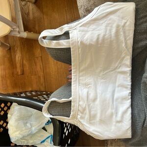 Vitality(used to be balance athletica) white sports bra no padding